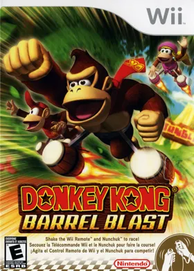 Donkey Kong- Barrel Blast box cover front